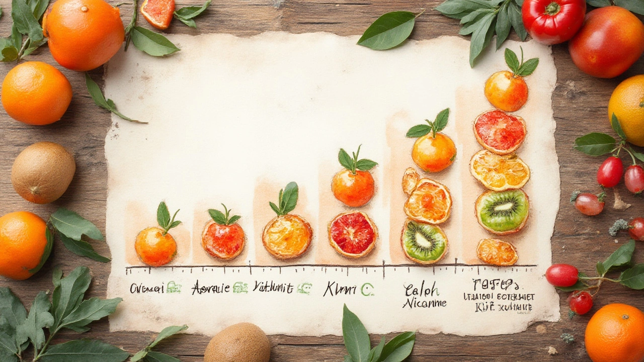 Jaké ovoce obsahuje nejvíce vitamínu C? Srovnání, které překvapí