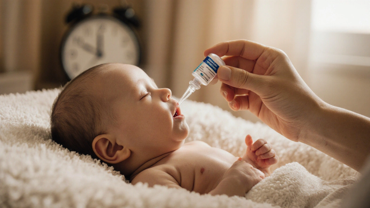 Jak dát novorozenci Espumisan: bezpečná dávka, kdy a jak podávat