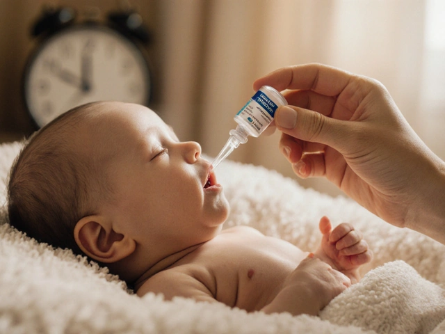 Jak dát novorozenci Espumisan: bezpečná dávka, kdy a jak podávat