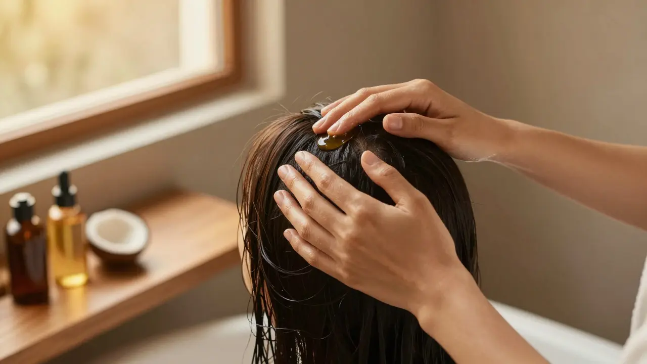 Čím masírovat pokožku hlavy? Nejlepší přírodní oleje a postupy pro zdravé vlasy
