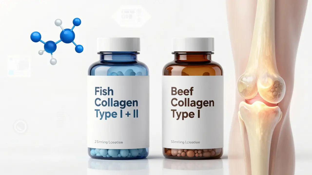 Který kolagen je lepší: hovězí nebo rybí pro klouby?