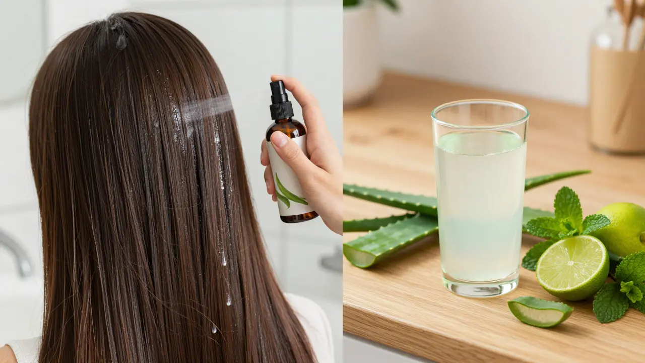 Použití aloe vera pro vlasy a pití džusu pro zdraví