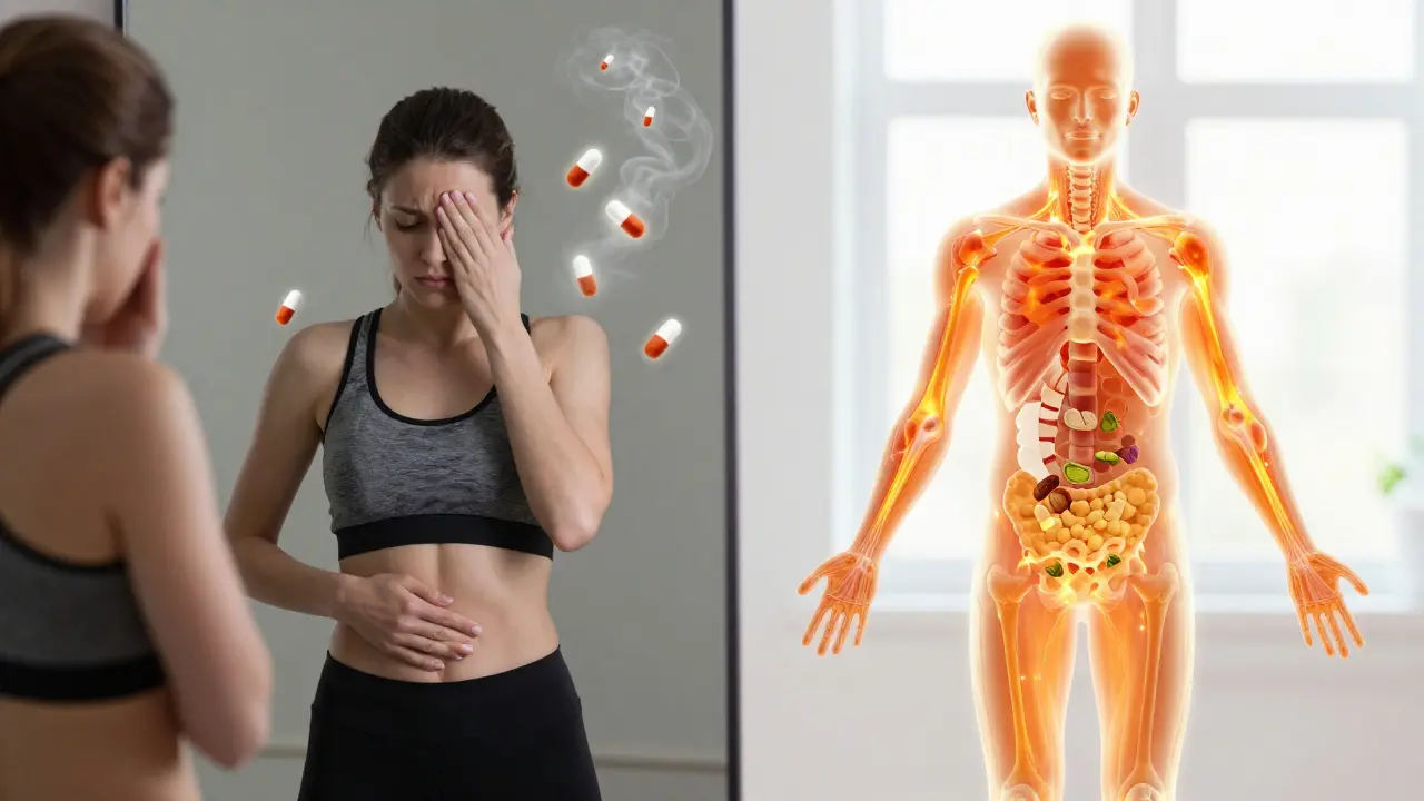 Co skutečně rozpouští břišní tuk? Role multivitamínů, stravy a pohybu