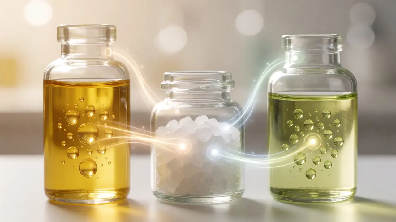 Vizuální znázornění spolupráce vitamínu D3, hořčíku a K2